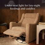 Kiwi Deluxe Power Recliner and Swivel Glider with Heat and Massage