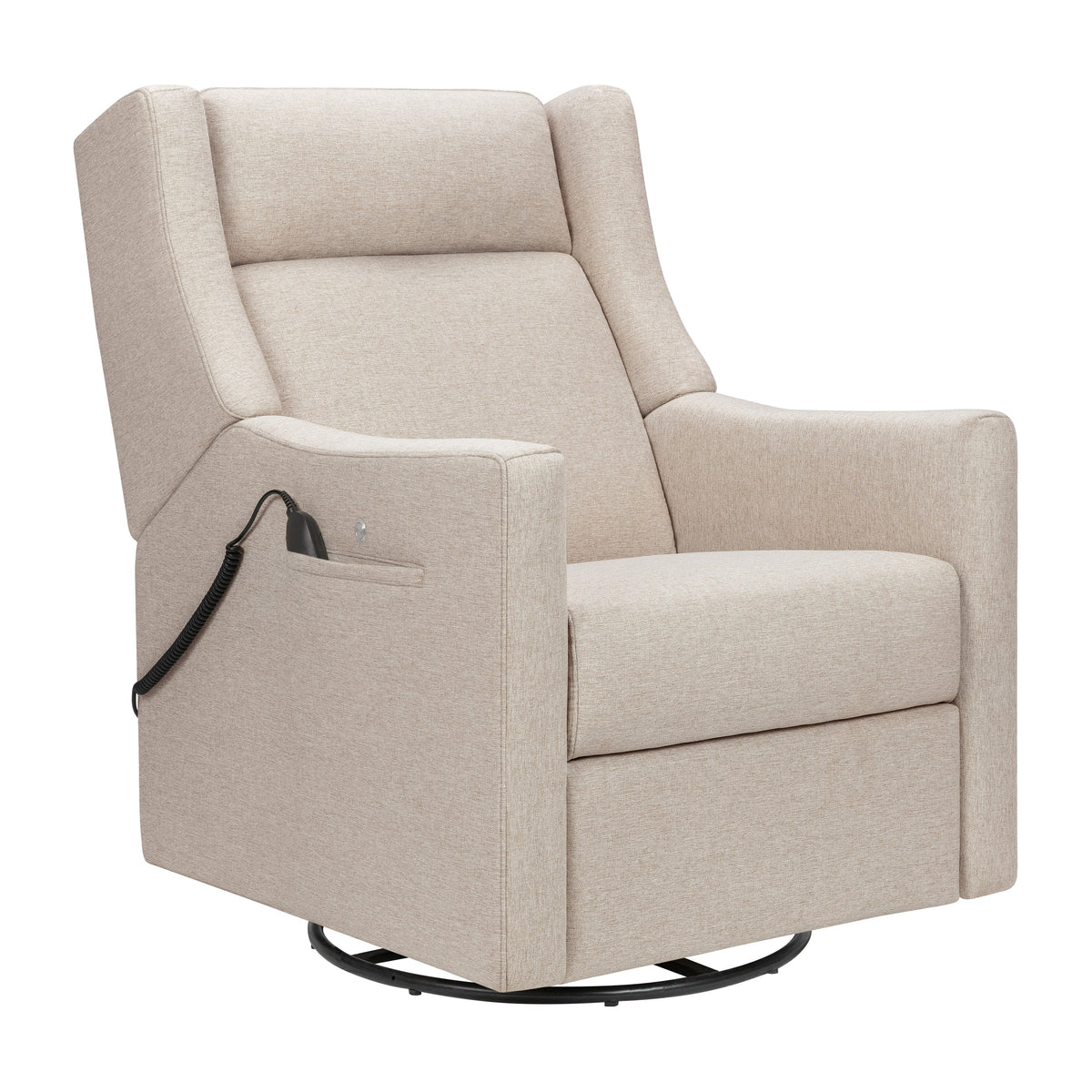 Kiwi Deluxe Power Recliner and Swivel Glider with Heat and Massage