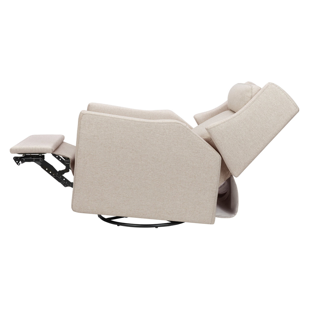 Kiwi Deluxe Power Recliner and Swivel Glider with Heat and Massage