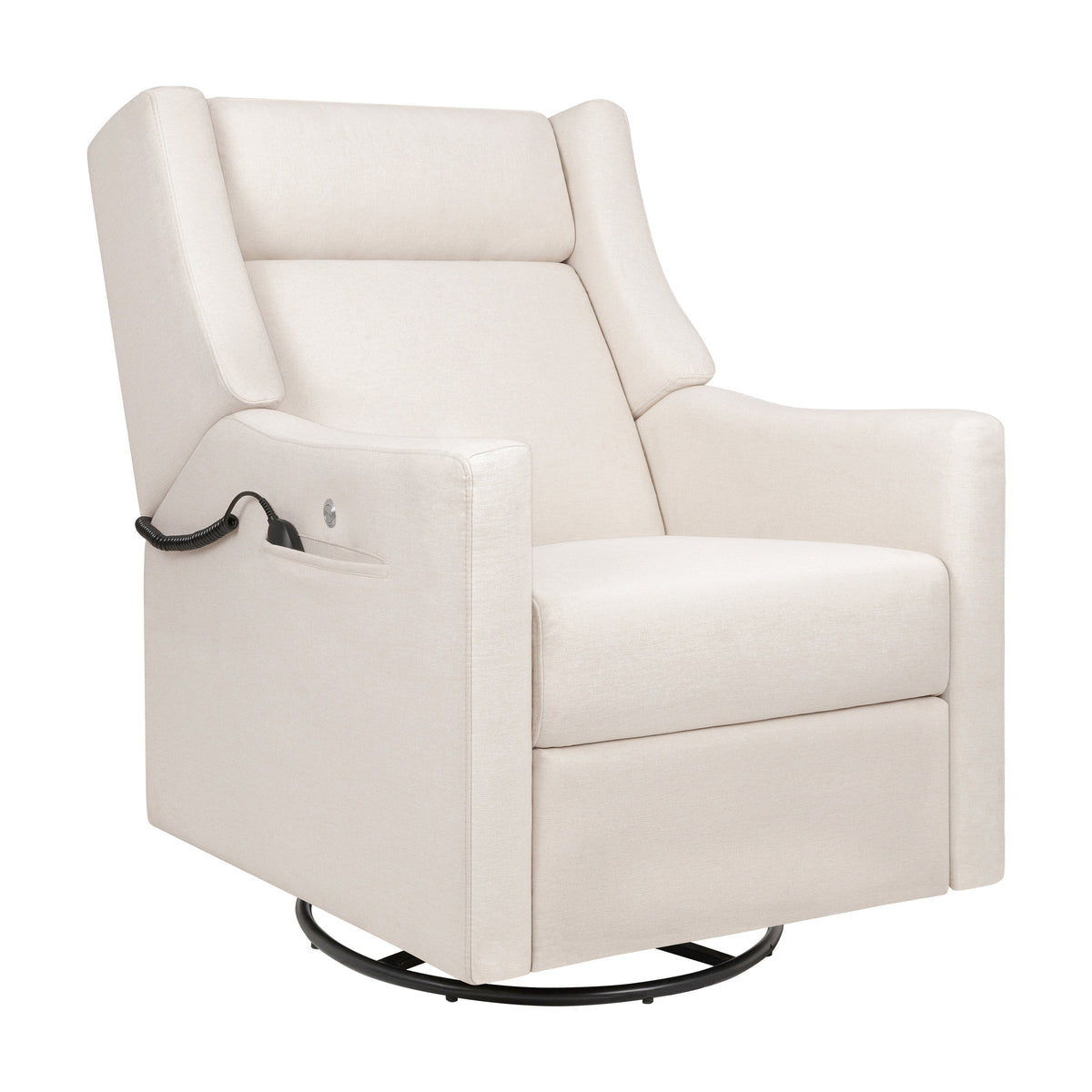 Kiwi Deluxe Power Recliner and Swivel Glider with Heat and Massage