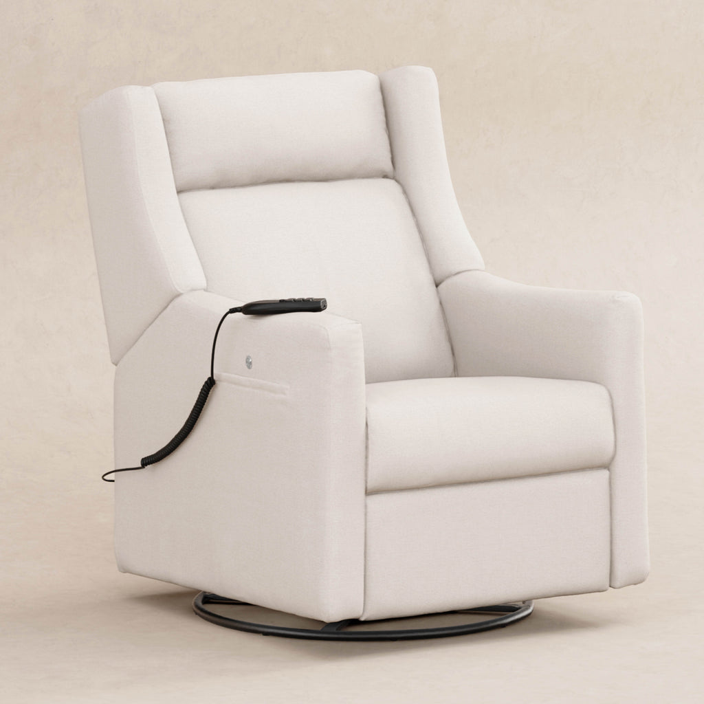 Kiwi Deluxe Power Recliner and Swivel Glider with Heat and Massage