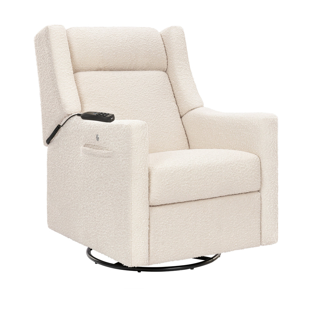 Kiwi Deluxe Power Recliner and Swivel Glider with Heat and Massage