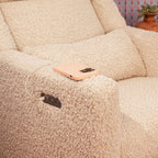 Kiwi Plus Power Recliner and Swivel Glider with Power Adjustable Headrest and USB Port