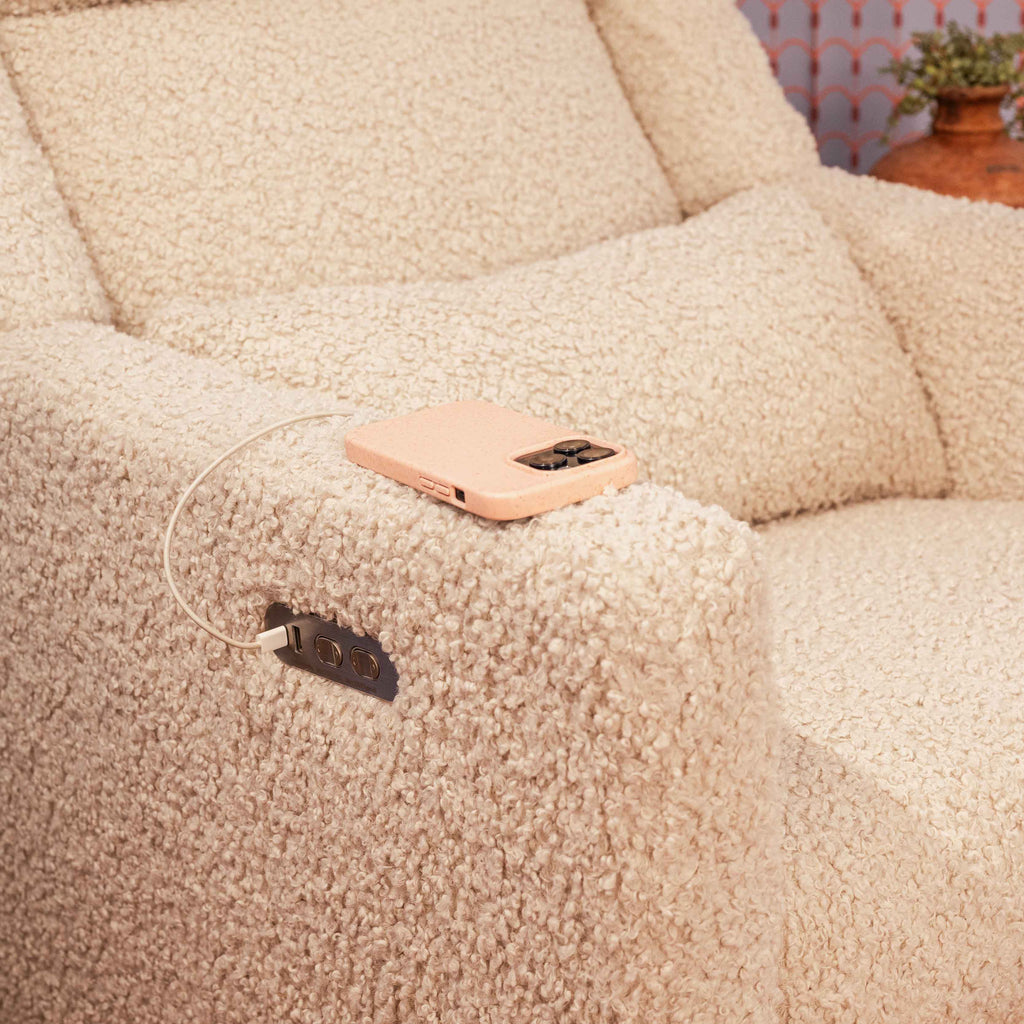 Kiwi Plus Power Recliner and Swivel Glider with Power Adjustable Headrest and USB Port