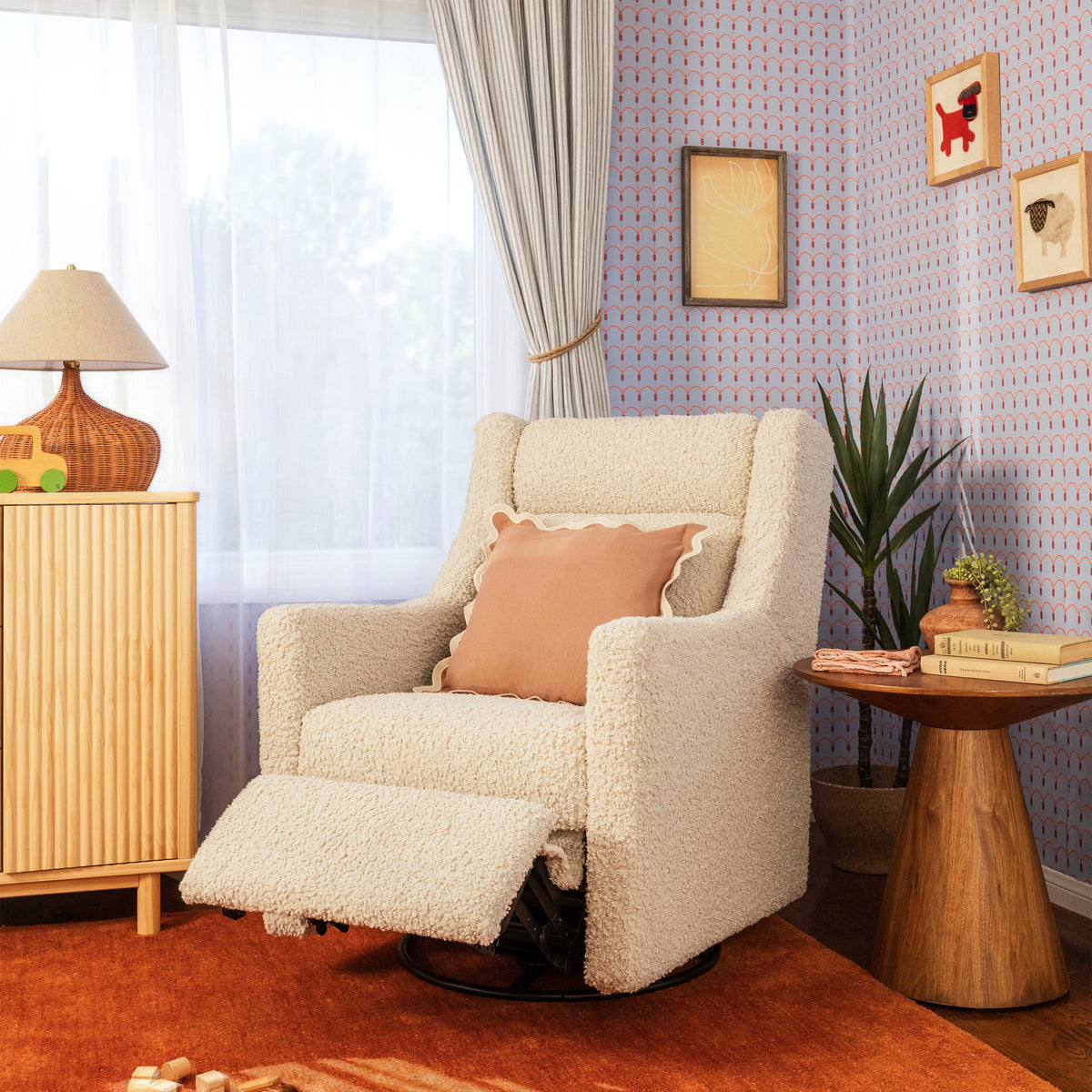 Kiwi Plus Power Recliner and Swivel Glider with Power Adjustable Headrest and USB Port
