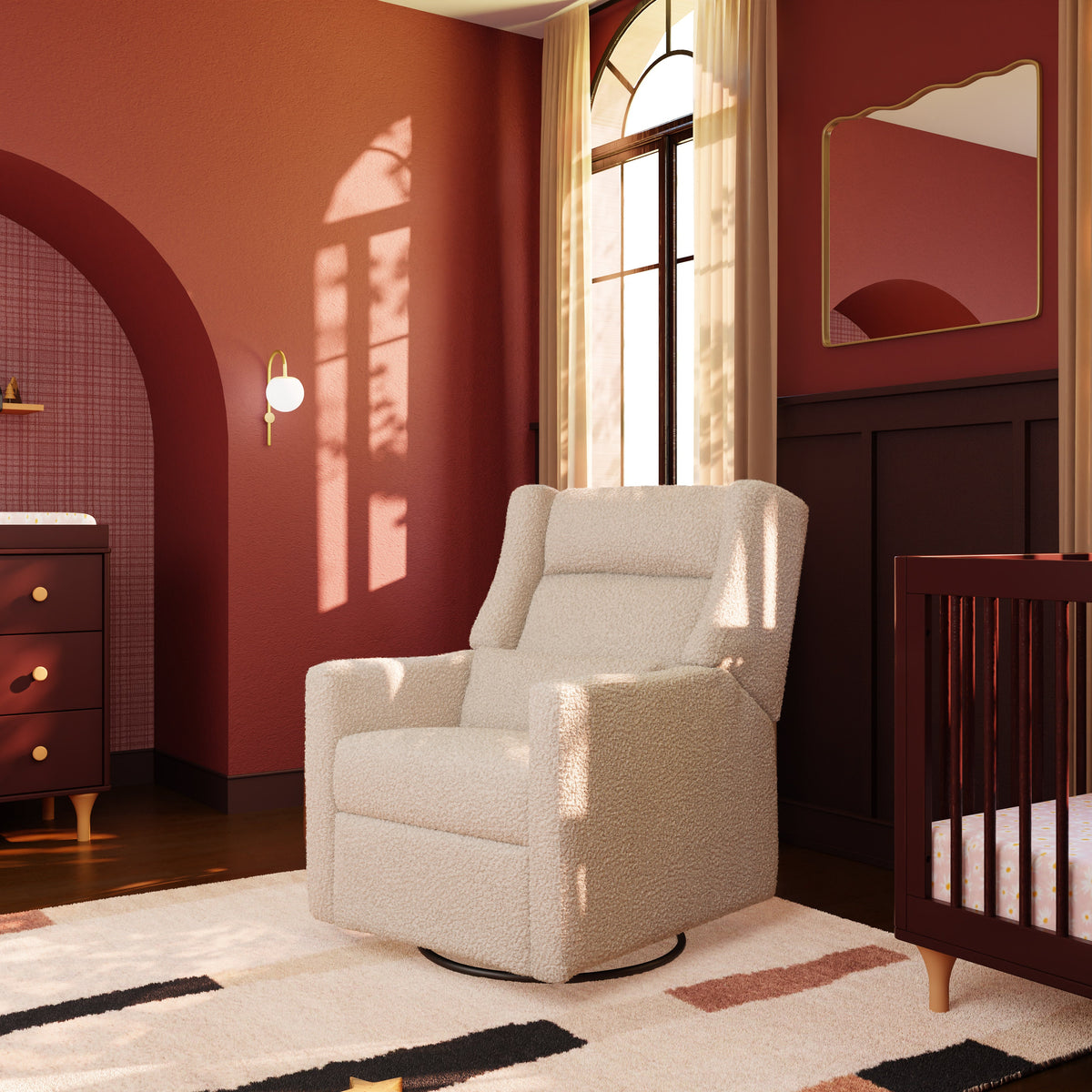 Kiwi Plus Power Recliner and Swivel Glider with Power Adjustable Headrest and USB Port