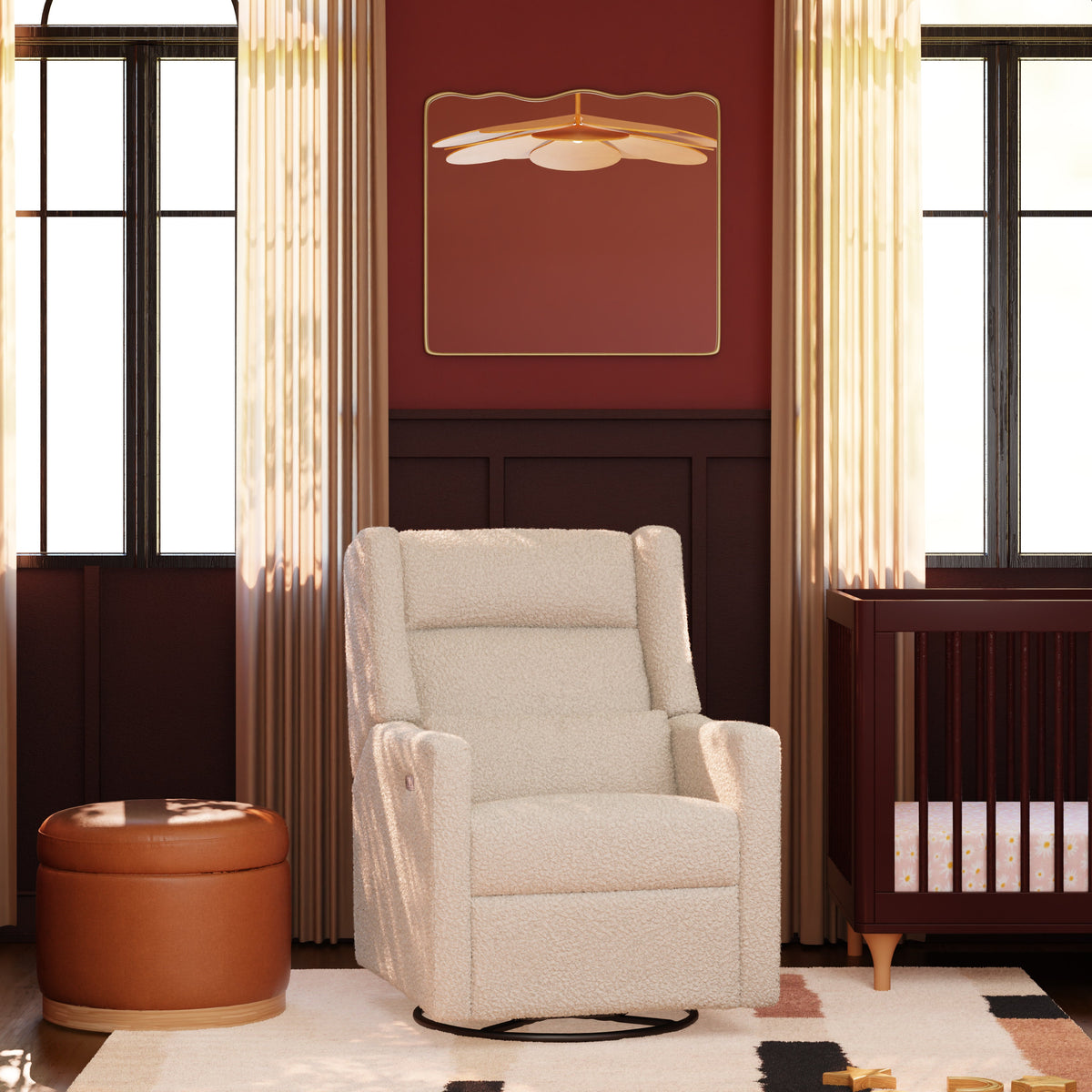 Kiwi Plus Power Recliner and Swivel Glider with Power Adjustable Headrest and USB Port