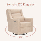 Kiwi Plus Power Recliner and Swivel Glider with Power Adjustable Headrest and USB Port