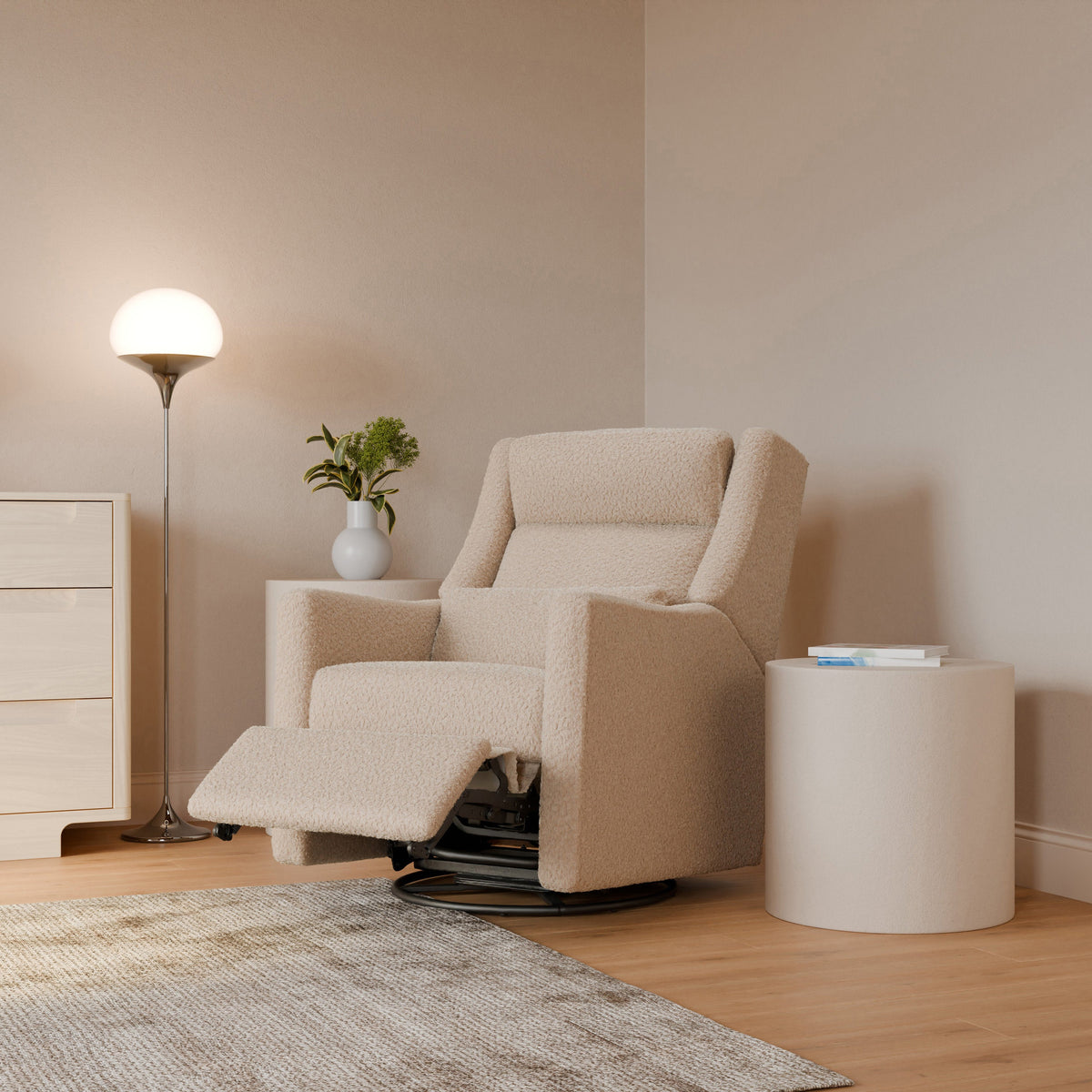 Kiwi Plus Power Recliner and Swivel Glider with Power Adjustable Headrest and USB Port