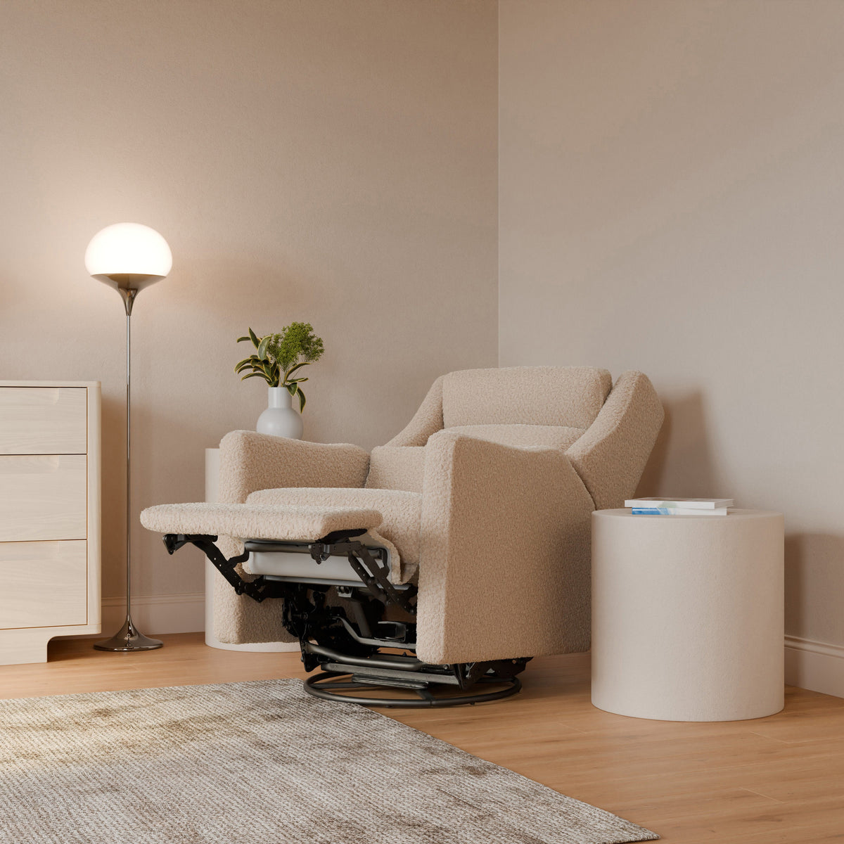 Kiwi Plus Power Recliner and Swivel Glider with Power Adjustable Headrest and USB Port