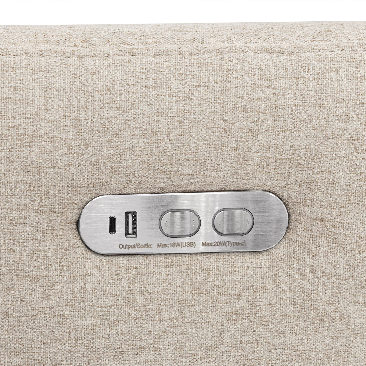 Kiwi Plus Power Recliner and Swivel Glider with Power Adjustable Headrest and USB Port