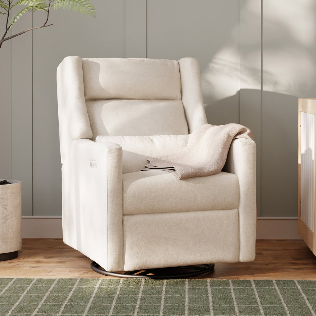 Kiwi Plus Power Recliner and Swivel Glider with Power Adjustable Headrest and USB Port