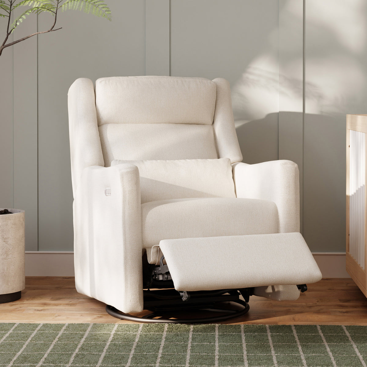 Kiwi Plus Power Recliner and Swivel Glider with Power Adjustable Headrest and USB Port