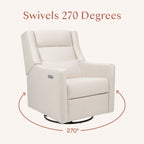 Kiwi Plus Power Recliner and Swivel Glider with Power Adjustable Headrest and USB Port
