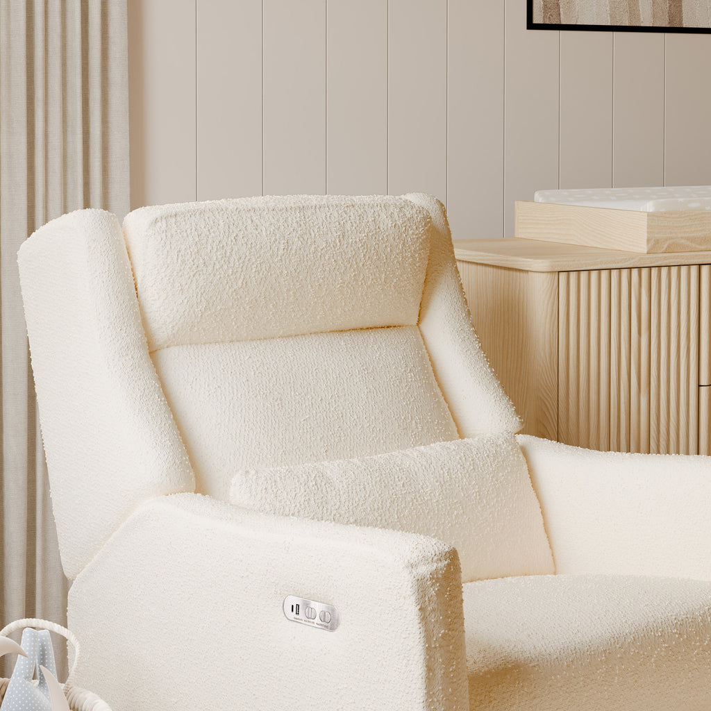 Kiwi Plus Power Recliner and Swivel Glider with Power Adjustable Headrest and USB Port