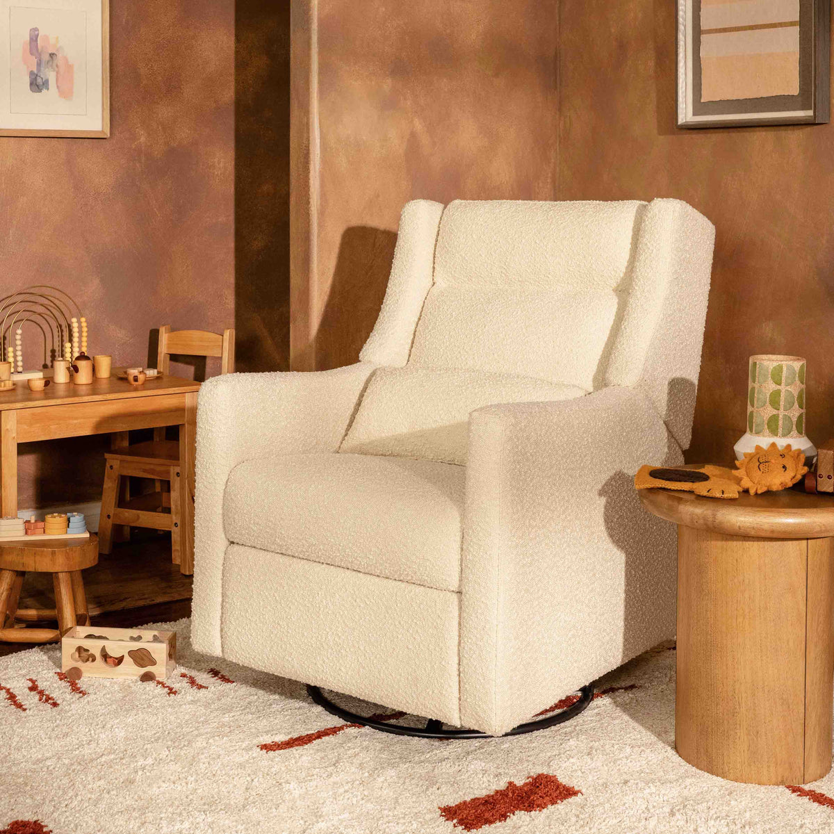 Kiwi Plus Power Recliner and Swivel Glider with Power Adjustable Headrest and USB Port