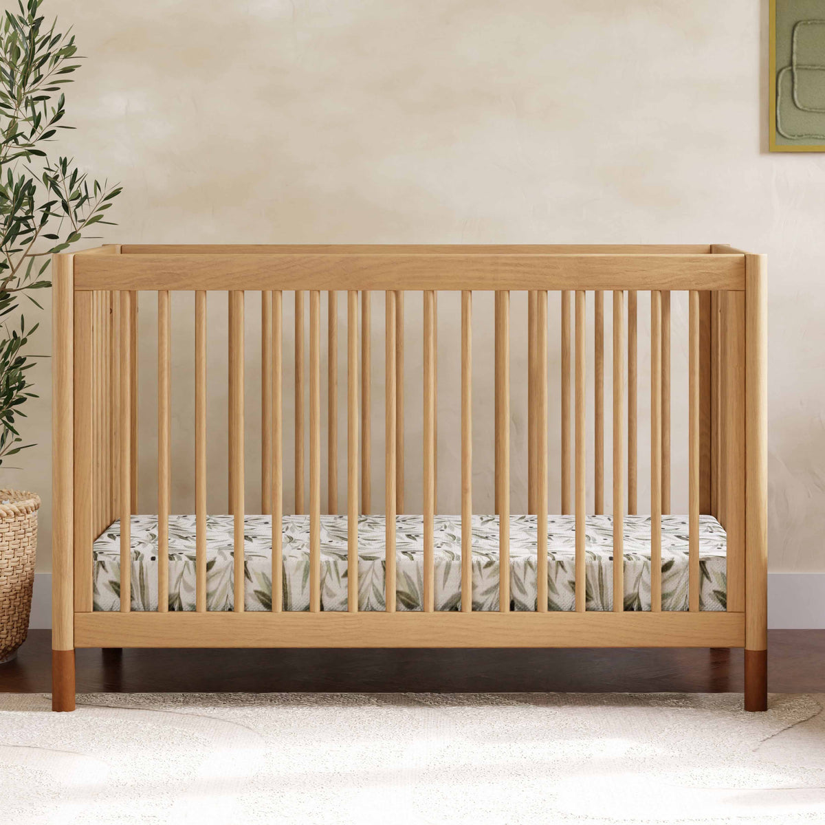 Gelato 4-in-1 Convertible Crib with Toddler Bed Conversion Kit