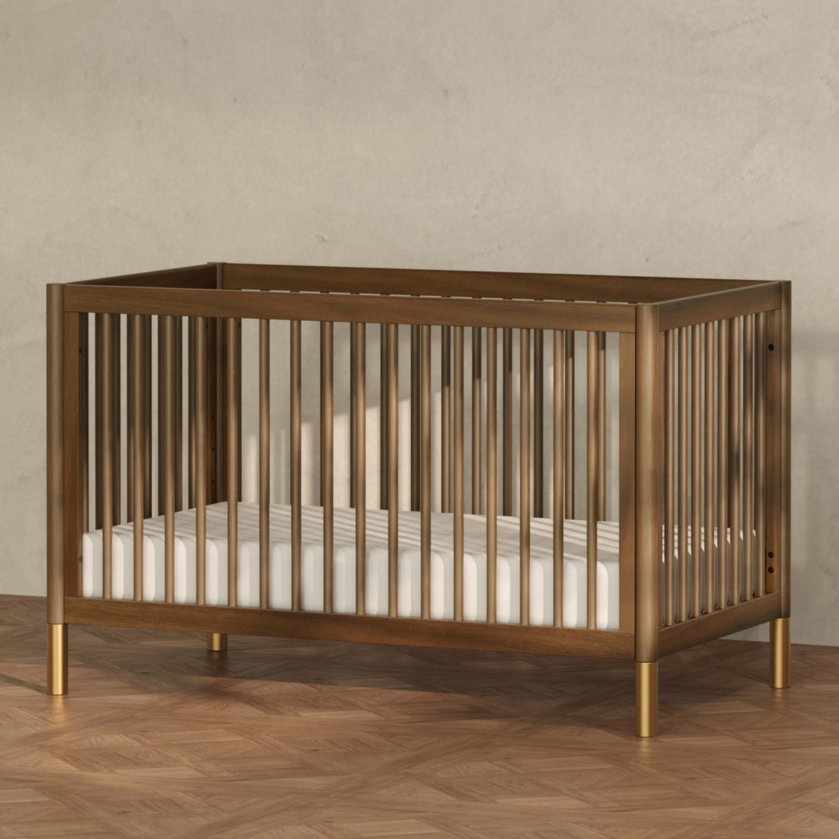 Gelato 4-in-1 Convertible Crib with Toddler Bed Conversion Kit