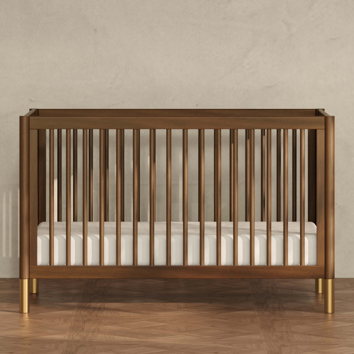 Gelato 4-in-1 Convertible Crib with Toddler Bed Conversion Kit