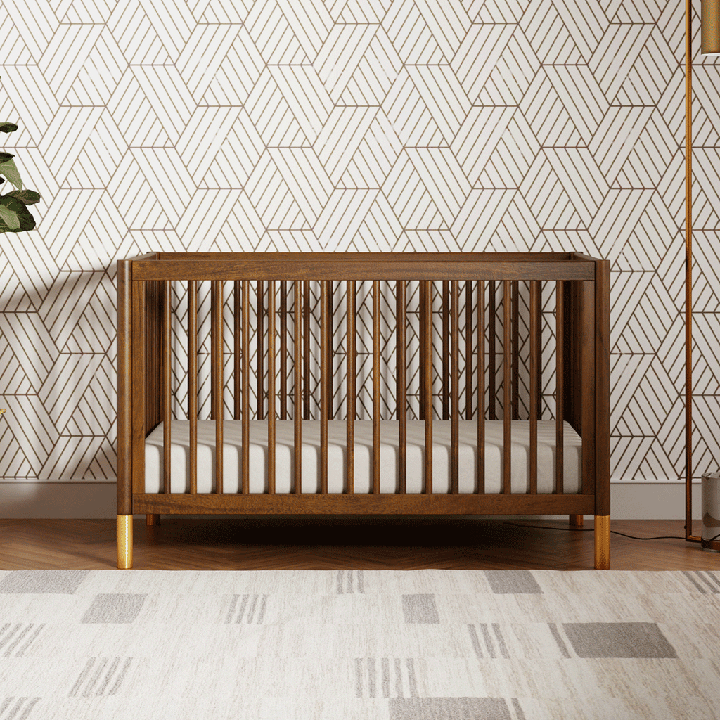 Cuna convertible 4 en 1 Gelato con kit de conversión a cama para niños pequeños
