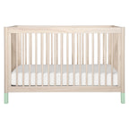 Gelato 4-in-1 Convertible Crib with Toddler Bed Conversion Kit