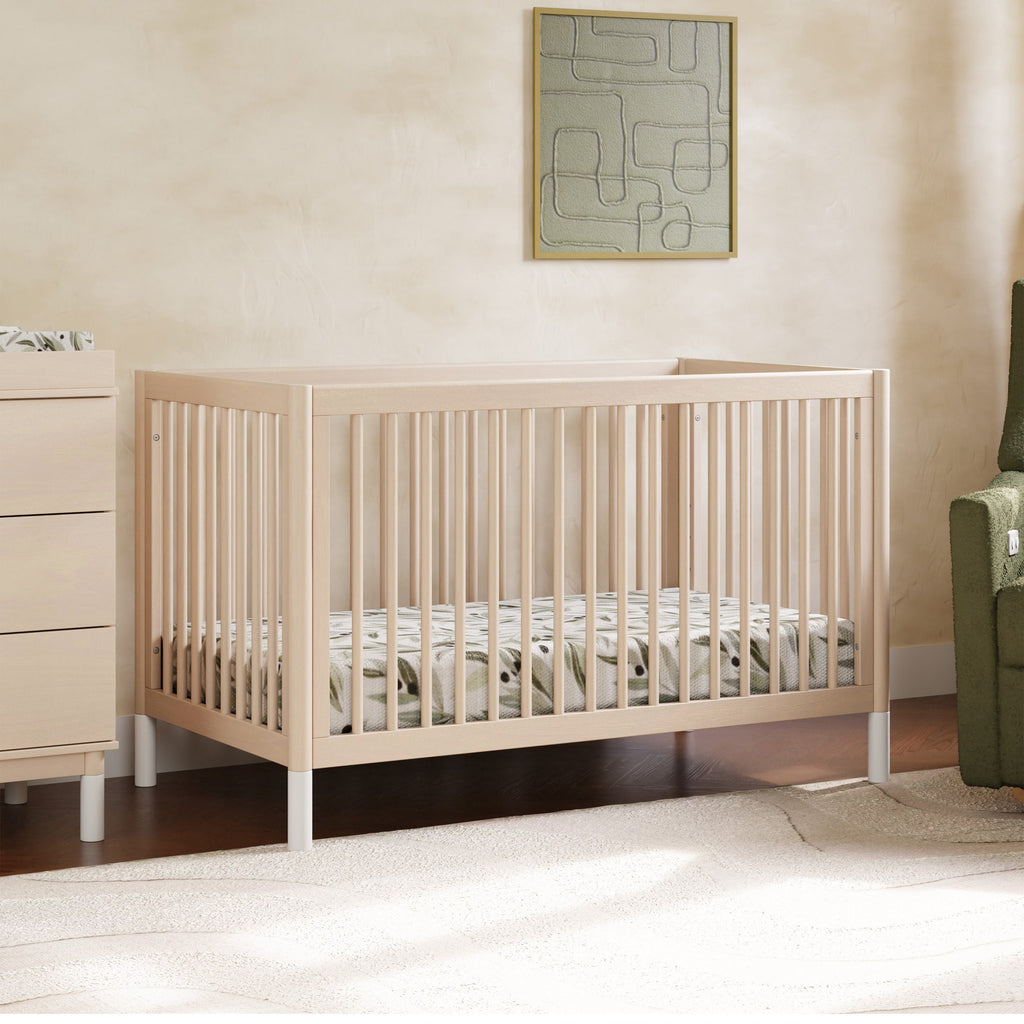 Gelato 4-in-1 Convertible Crib with Toddler Bed Conversion Kit