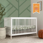 Gelato 4-in-1 Convertible Crib with Toddler Bed Conversion Kit