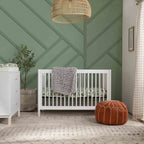 Gelato 4-in-1 Convertible Crib with Toddler Bed Conversion Kit
