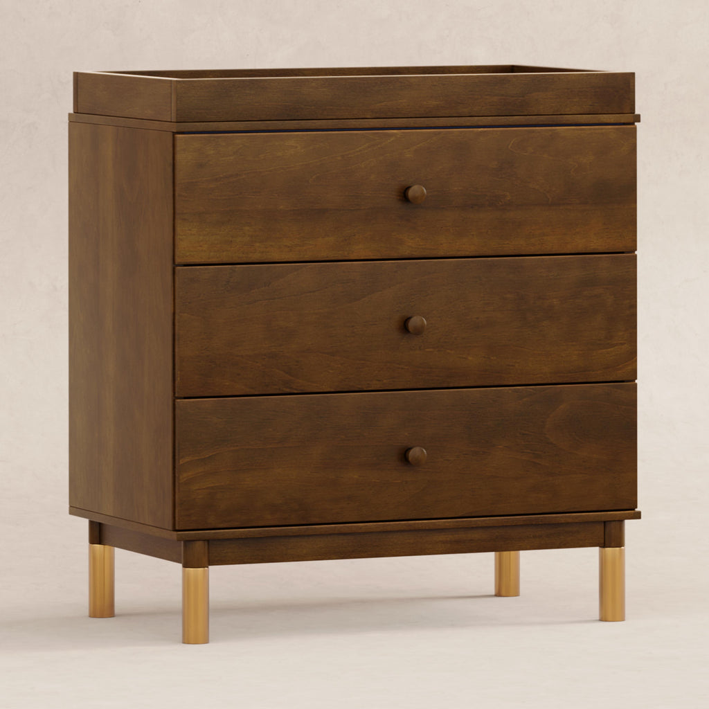 Gelato 3-Drawer Compact Changer Dresser with Removable Changing Tray (34")
