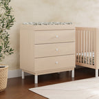 Gelato 3-Drawer Compact Changer Dresser with Removable Changing Tray (34")