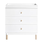 Gelato 3-Drawer Compact Changer Dresser with Removable Changing Tray (34")