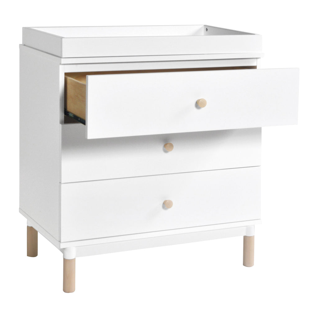 Gelato 3-Drawer Compact Changer Dresser with Removable Changing Tray (34")