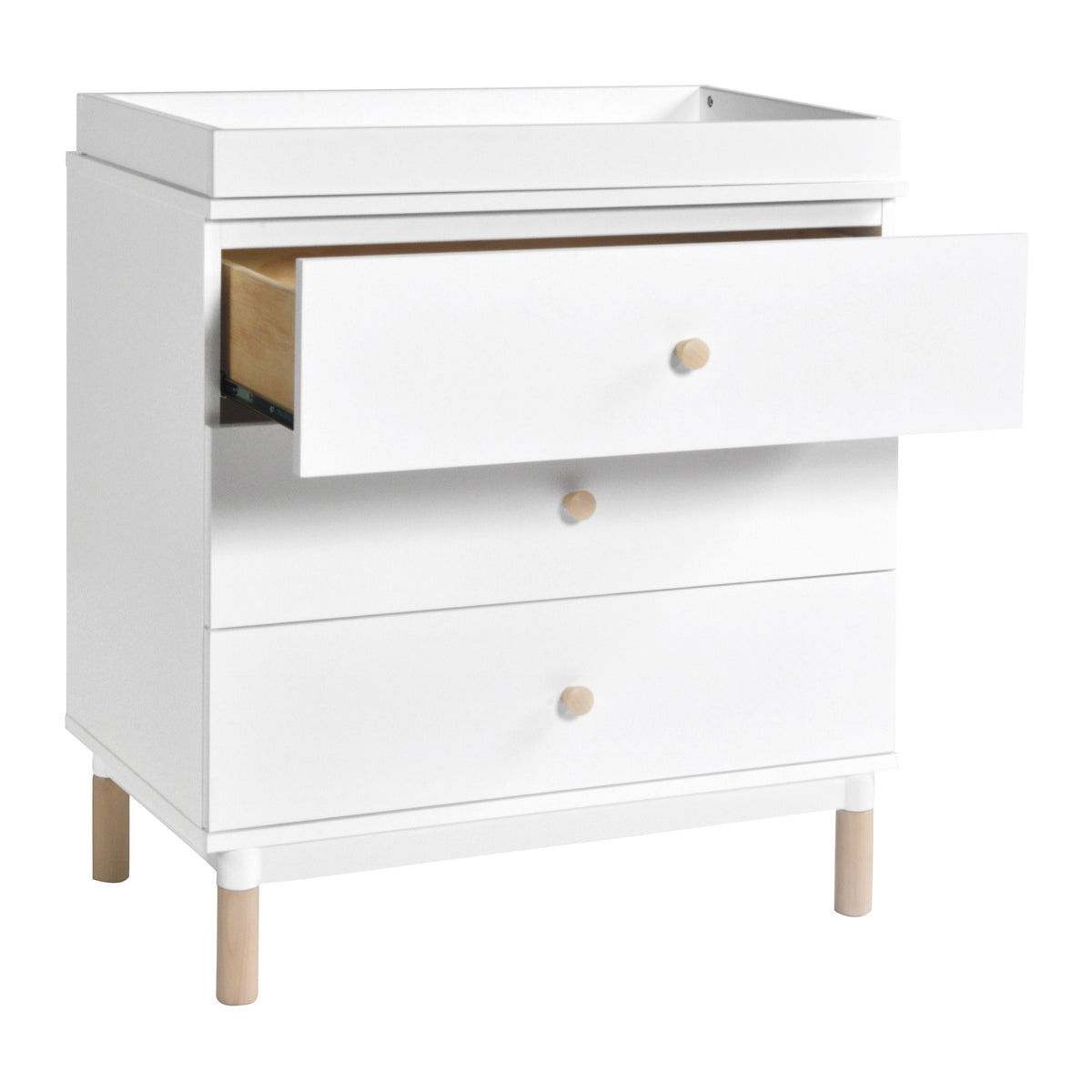 Gelato 3-Drawer Compact Changer Dresser with Removable Changing Tray (34")