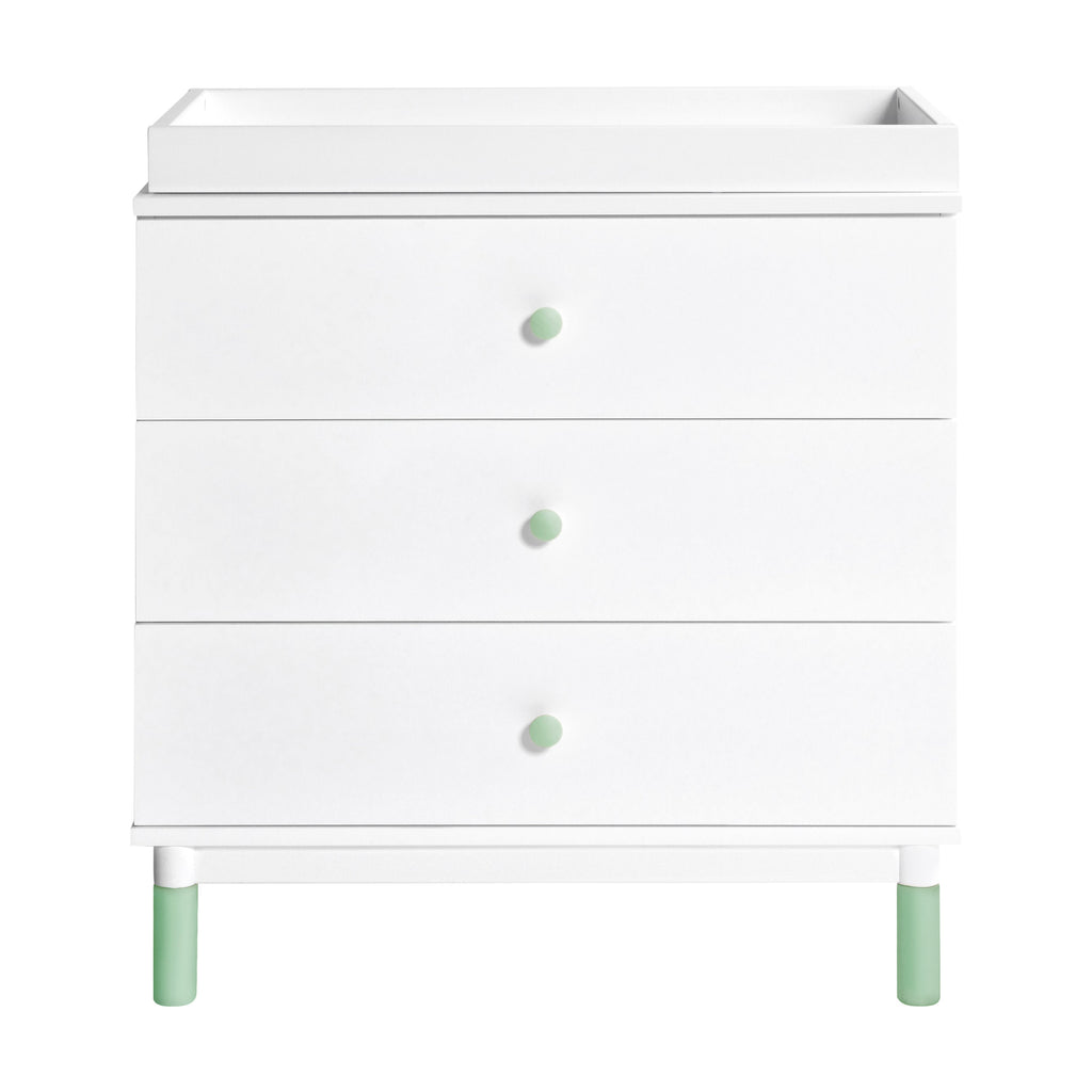 Gelato 3-Drawer Compact Changer Dresser with Removable Changing Tray (34")