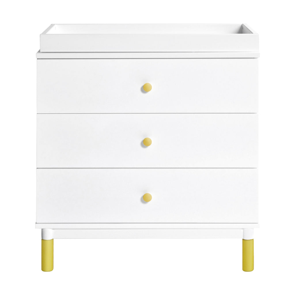 Gelato 3-Drawer Compact Changer Dresser with Removable Changing Tray (34")