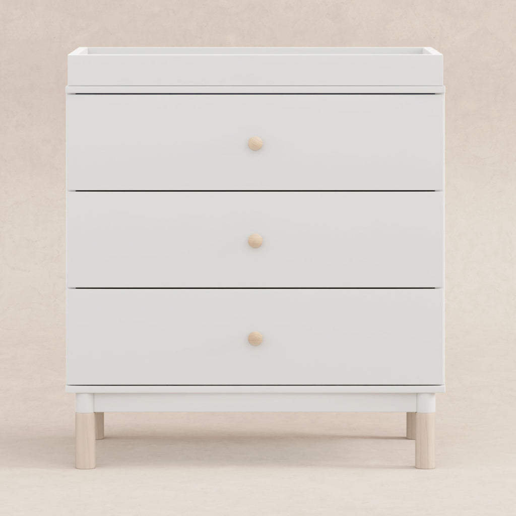 Gelato 3-Drawer Compact Changer Dresser with Removable Changing Tray (34")
