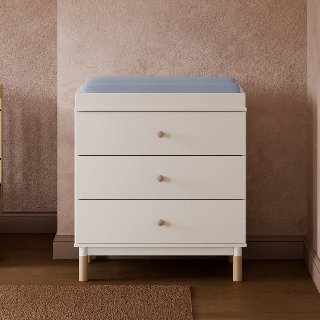 Gelato 3-Drawer Compact Changer Dresser with Removable Changing Tray (34")