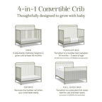 Winston 4-in-1 Convertible Crib