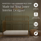 Winston 4-in-1 Convertible Crib