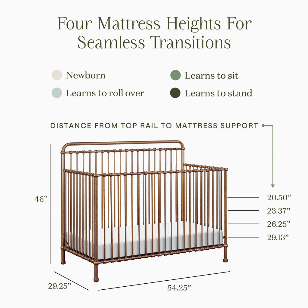 Winston 4-in-1 Convertible Crib