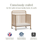 Winston 4-in-1 Convertible Mini Crib