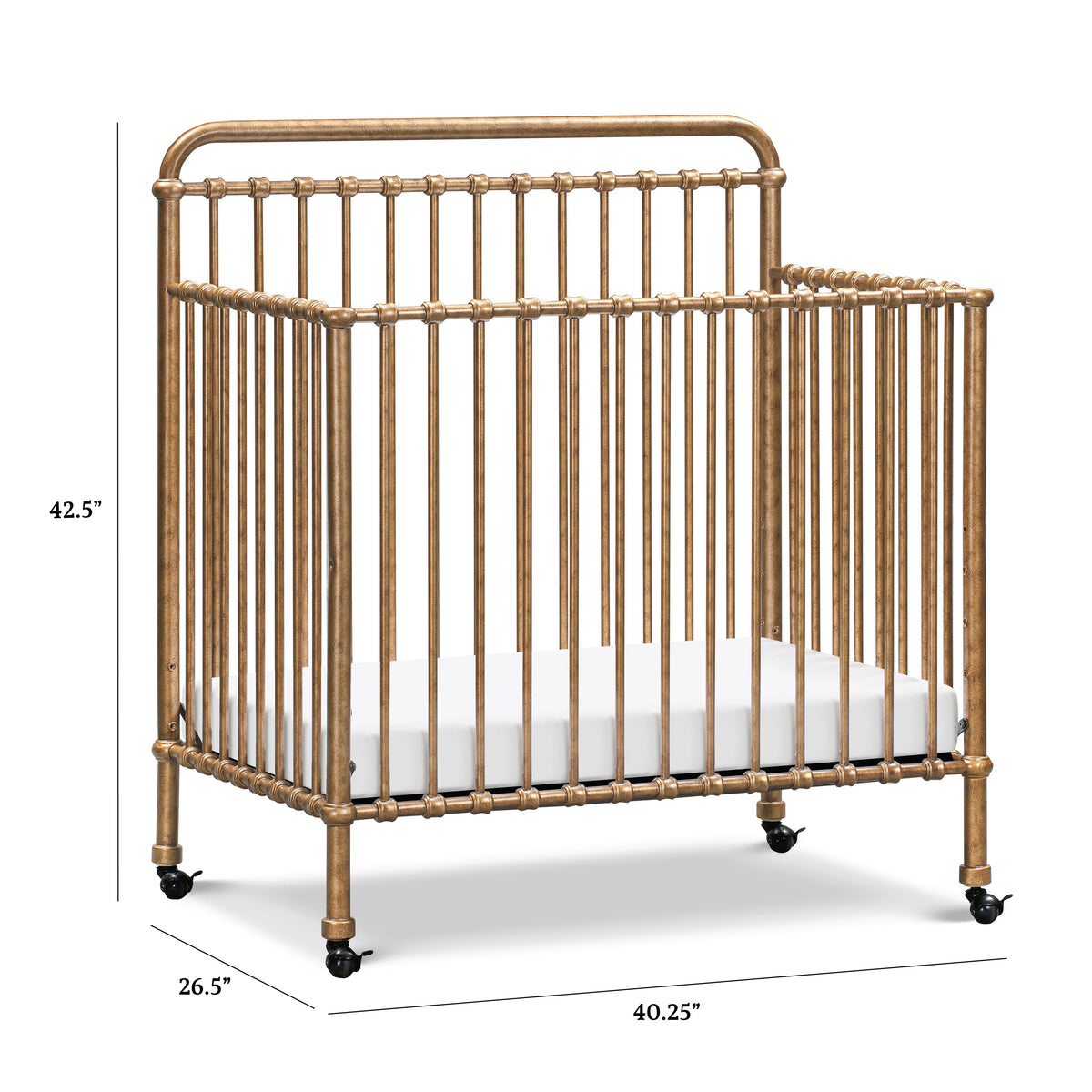 Winston 4-in-1 Convertible Mini Crib