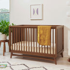 Cuna convertible 3 en 1 Peggy con kit de conversión para cama de niño pequeño