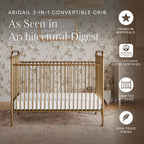 Cuna convertible 3 en 1 Abigail