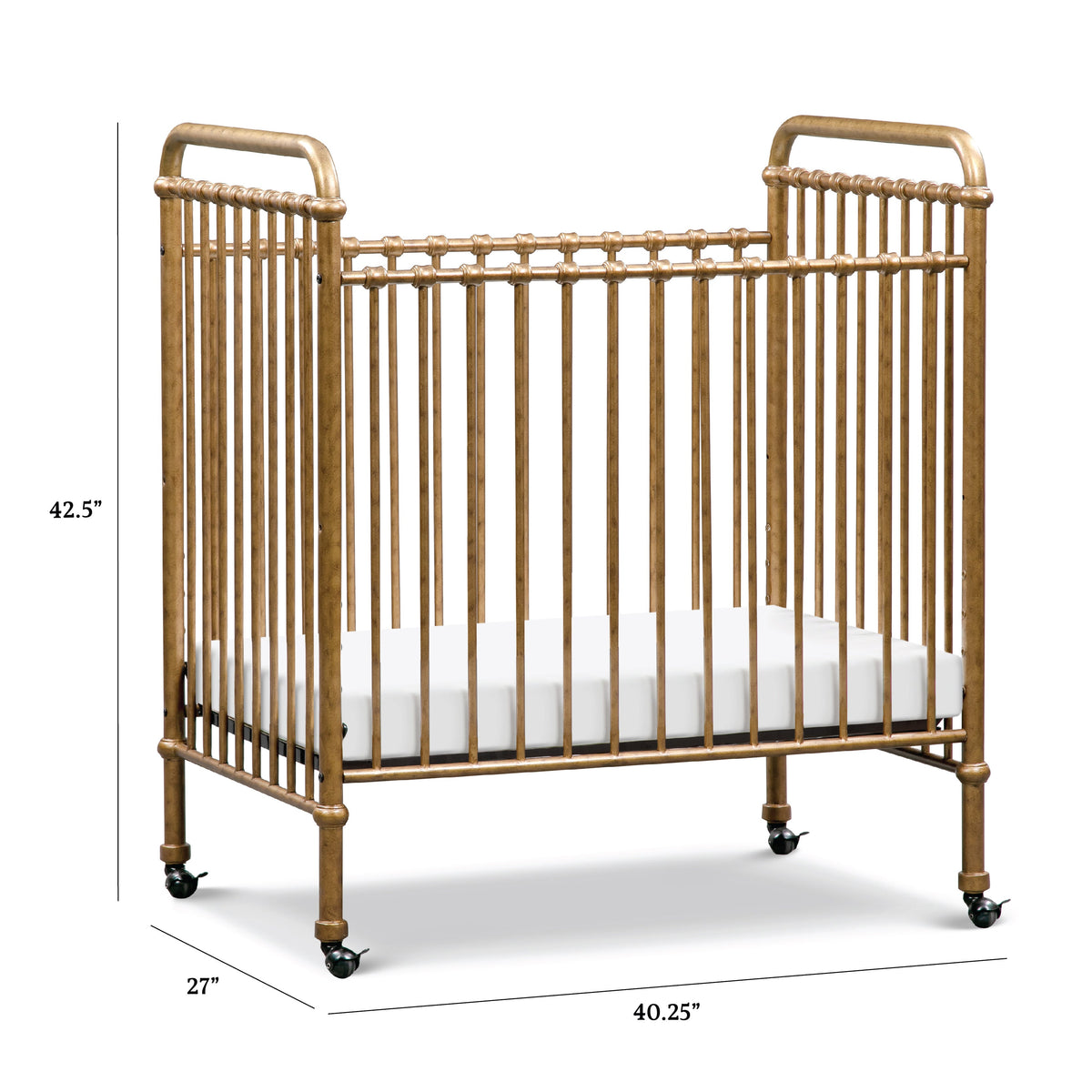 Abigail 3-in-1 Convertible Mini Crib