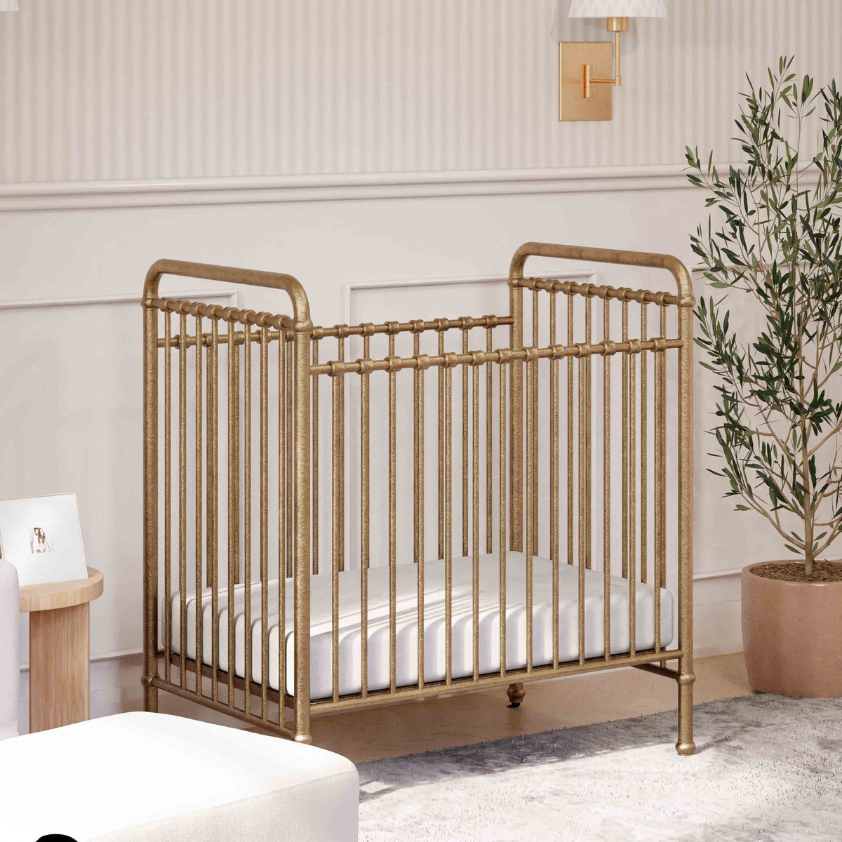 Mini cuna convertible 3 en 1 Abigail