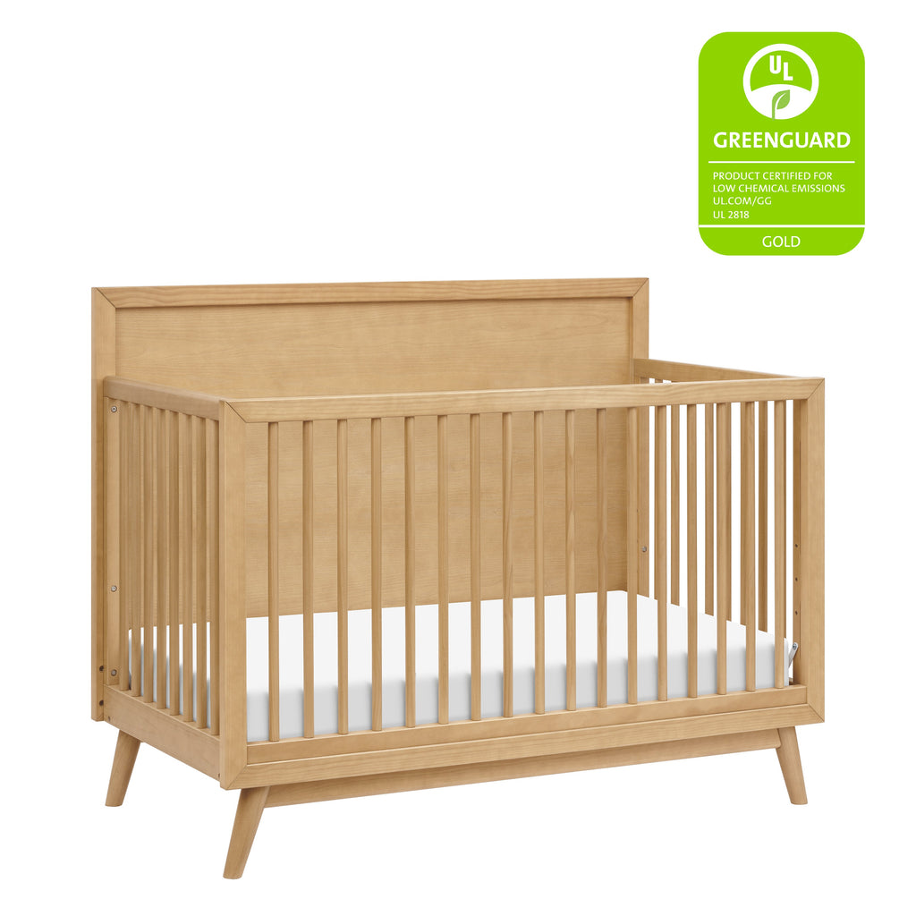 Palma 4-in-1 Convertible Crib with Toddler Bed Conversion Kit