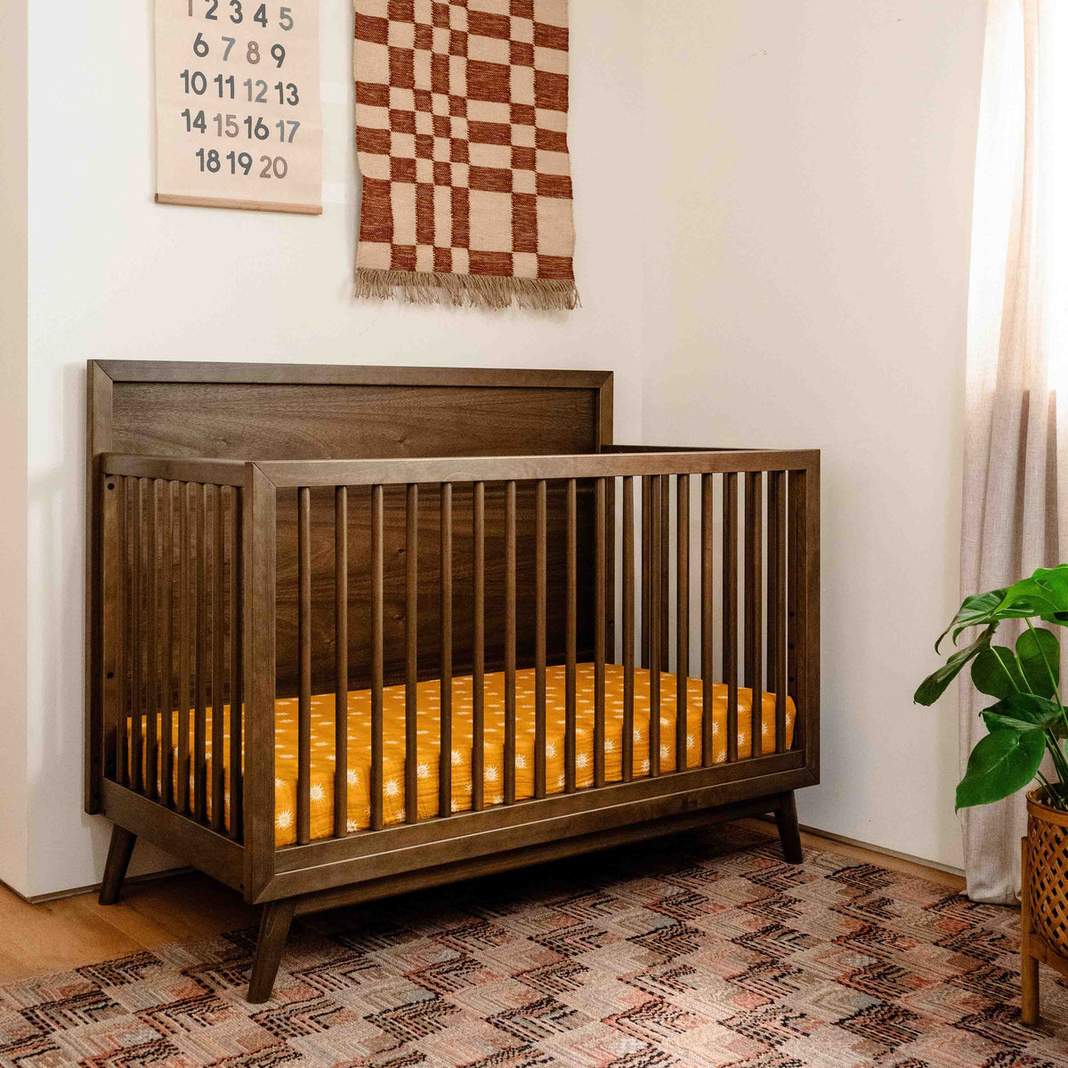 Cuna convertible 4 en 1 Palma con kit de conversión para cama infantil
