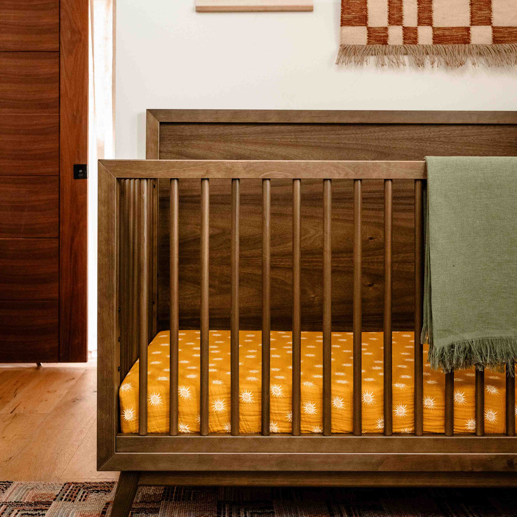 Palma 4-in-1 Convertible Crib with Toddler Bed Conversion Kit