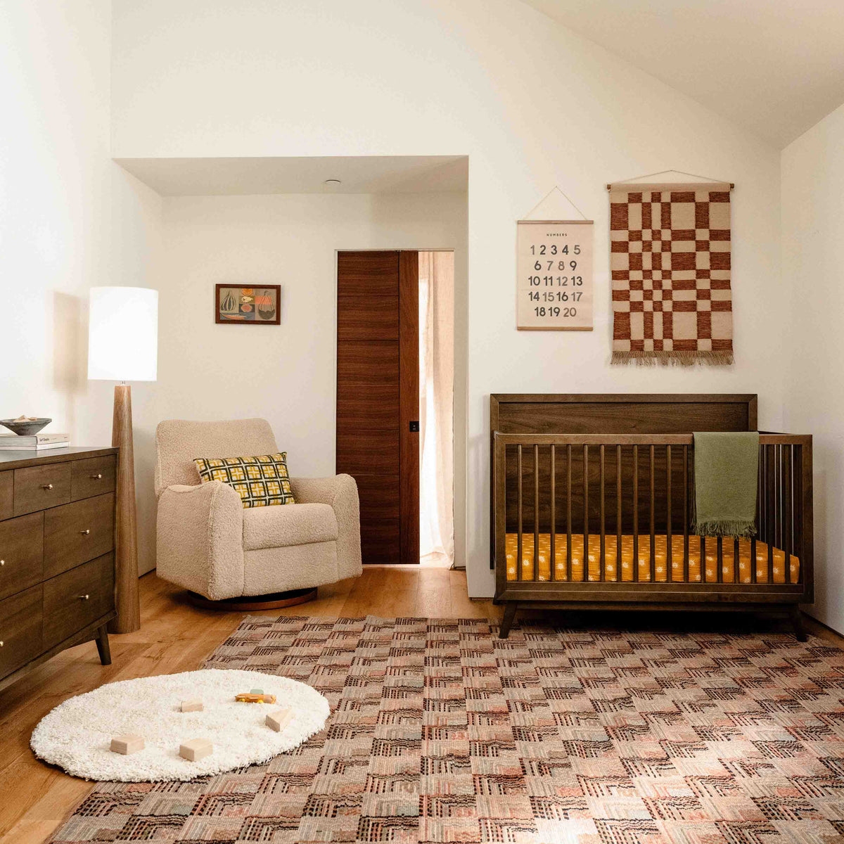 Cuna convertible 4 en 1 Palma con kit de conversión para cama infantil